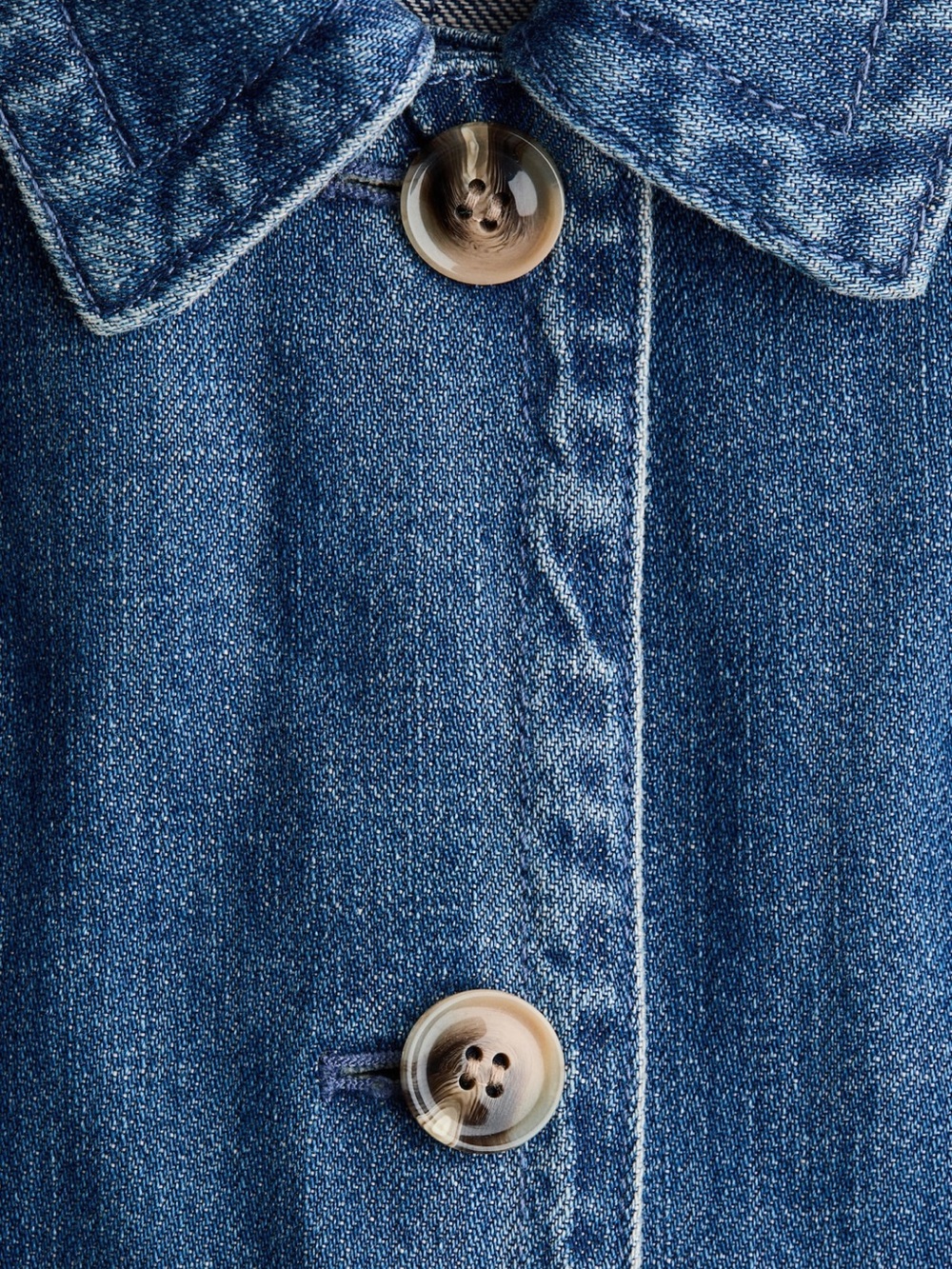 H&M Button Front Denim Jacket - Picture 4 of 6